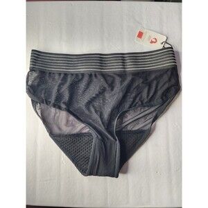 Mommy Matters Womens Black Mesh Postpartum Panty Size M ~ XL